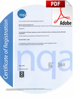 NQA Certificate current